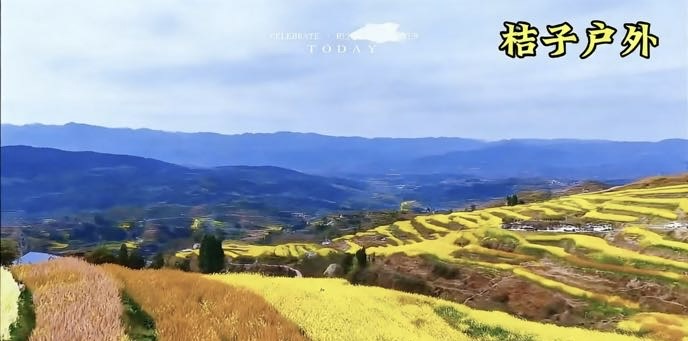 三八节·达州七彩梯田油菜花